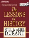 The Lessons of History By William James Durant